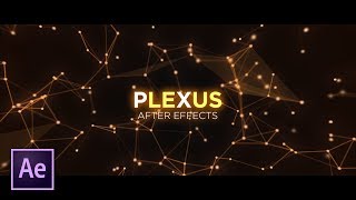 Create Sick Plexus Intros  After Effects Tutorial [upl. by Tserrof]