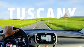 Calm in Motion  Italian Tuscany Drive 4K Experience 4k60fps HDR [upl. by Odericus]