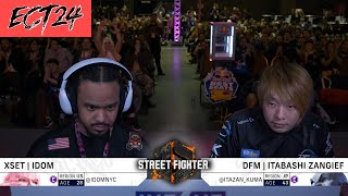 【SF6】IDOMマノン vs 板ザンザンギエフ  IDOMMANON vs ITAZANZANGIEF【ECT24 GRAND FINAL】 [upl. by Jacinda]