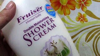 Fruiser Double Moisturizing Shower Cream Goats Milk w Milk Bath amp Pearl Powder Review In English [upl. by Malsi]