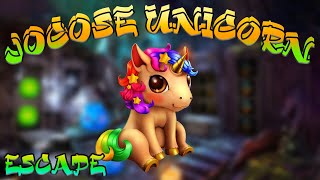 G4K jocose unicorn Escape Game Walkthrough [upl. by Rihana]