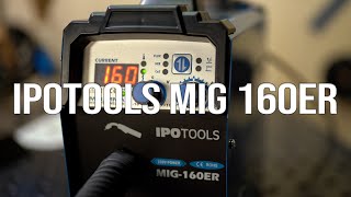 👨‍🏭 IPOTOOLS MIG 160ER  WELDING PROCEDURES [upl. by Adnoma428]