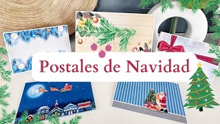 Postales de Navidad quotFeliz Navidadquot Super fáciles [upl. by Cristal587]