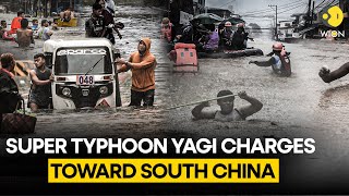 Super Typhoon Yagi makes landfall in Chinas Hainan province over 400000 evacuated WION Originals [upl. by Winters]