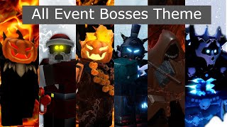 All Event Bosses Theme  Tower Battles [upl. by Einobe]