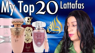 Best Lattafa Perfumes In My Collection  Most Used Top 20 Lattafas MiddleEastern Perfume Collection [upl. by Tami]