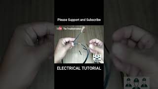 Proper Way to Splice Wires Part2 House wiring Electrical wiring tutorial [upl. by Weyermann]