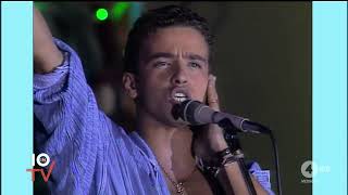 Eros Ramazzotti  Cuori Agitati Live Rare Video [upl. by Anelas]