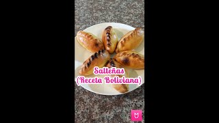 Salteñas Receta Boliviana  Short [upl. by Dhaf]