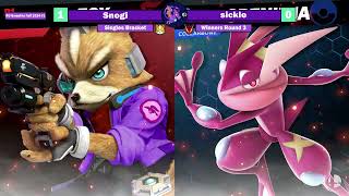 snogi vs sickle Winners Round 3  Ultimate Singles  RU Smashin Fall 2024 1 [upl. by Cinimod]