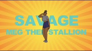 Megan Thee Stallion  Savage Lyric Video [upl. by Anailil]