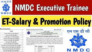 NMDC Executive Trainee through GATE 2021 Salary and Promotion [upl. by Newton]