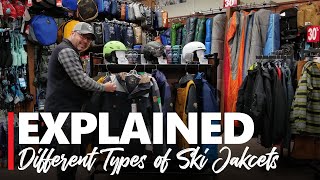 The Different Types of Ski Jackets Explained  Good Sports [upl. by Cas]