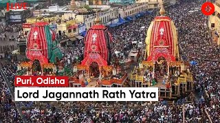 Rath Yatra Of Lord Jagannath From Puri Odisha [upl. by Tansey]