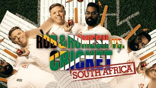 Rob Beckett amp Romesh Ranganathan vs Cricket in South Africa [upl. by Suidualc]