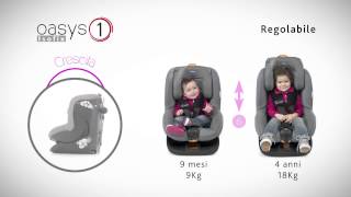 Chicco  Oasys 1 Isofix  Seggiolino auto [upl. by Ellehs]