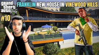 GTA 5  FRANKLIN NEW HOUSE IN VINEWOOD HILLS 10 [upl. by Elana]