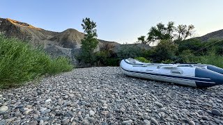 WHITEWATER RAFTING and TROUT FISHING In STACKED River [upl. by Chura421]