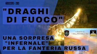 Metallo fuso sulle trincee dei russi I nuovi droni al termite spaventano i generali di Putin [upl. by Carrillo]