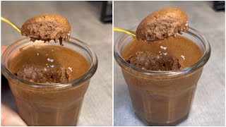 Mousse au Chocolat Inratable avec 3 ingrédients seulement [upl. by Obara598]