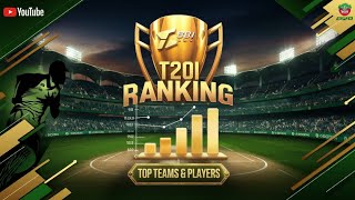 ICC T20I Ranking Announced ICC T20I Ranking  Top 10 All Rounder Top 10 Bowler Top 10 Batsman [upl. by Mallis]