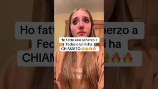 Non posso crederci 😭😭 scherzo scherzovocale fyp fedez chiaraferragni [upl. by Aldred]