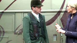 HitAir Uk Equestrian Air Vest Demonstration with Donegan Ryan Eventing [upl. by Lepper]