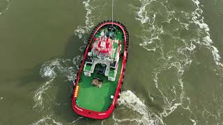 Wagenborg welcomes first floating LNG facility in Eemshaven [upl. by Thormora]