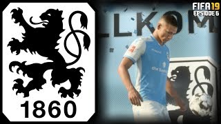 FIFA 19 CAREER MODE 1860 MUNCHEN RTG  6 EUROPA LEAGUE [upl. by Noskcaj]