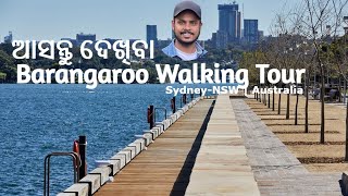 Barangaroo walking tour with sea views  Sydney Australia [upl. by Ennovy179]