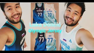 Slovenia Adidas KZS Dončić Olympic Jersey Unboxing  Review [upl. by Rimaa]