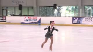 Alysa Liu 2016 Pacific Coast Sectional Figure Skating Championship [upl. by Avra]