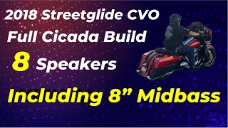 2018 CVO eight speaker Cicada build [upl. by Burkhard]