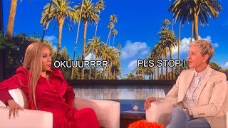 Cardi B keeps making weird sounds with Ellen [upl. by Scully931]