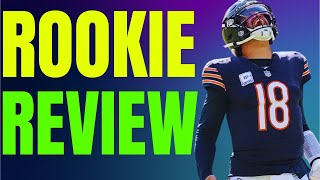 Caleb Williams Rookie Season Review  Dynasty Fantasy Football 2024 [upl. by Neleag955]