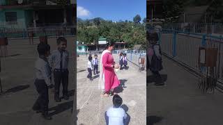 Ballon Race game by UKG students activitybaselearning iqbased ukgactivity primarygames school [upl. by Lanaj]