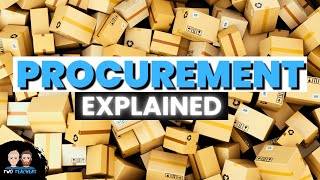 What is the Role of Procurement [upl. by Ellehsad]