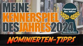 Kennerspiel des Jahres 2024  Meine NominiertenTipps [upl. by Byler470]