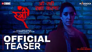 Stree 2 Official Teaser  Stree 2 Teaser  Shraddha Kapoor  Rajkummar Rao [upl. by Benoite]