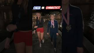 charlieputh DreamTrackAI Gymnastics or Cheer Whats your Fav shortsviral shorts dixonsisters [upl. by Ellinnet]