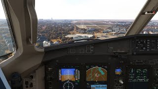 MSFS2020 Asobos ATR72 landing at Berlin Tegel EDDT [upl. by Elvia]