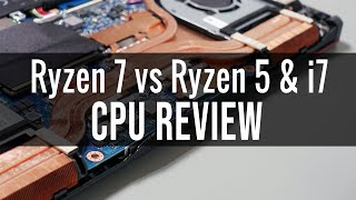 AMD Ryzen 7 4800H vs Ryzen 5 4600H Core i79750 Ryzen 7 3750H amp others  CPU benchmarks and review [upl. by Nnyw306]