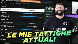 LE MIE TATTICHE ATTUALI DI FC 24 [upl. by Eleon]