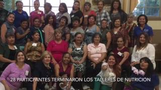 TALLERES de NUTRICION con el Grupo Nuevo AmanecerMujer Integral [upl. by Tedi]