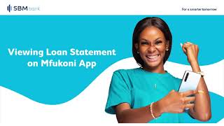 How to view your loan statement on Mfukoni App [upl. by Ahsela]