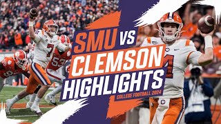 quotSMU vs Clemson Full Game Highlights  College Football 2024  Epic Touchdowns amp Key Playsquot [upl. by Eeniffar]