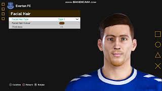 PES 2021 How to create James Garner 🏴󠁧󠁢󠁥󠁮󠁧󠁿 Everton [upl. by Josie746]