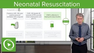 Neonatal Resuscitation Overview amp Apgar Score – Pediatrics  Lecturio [upl. by Mandelbaum]