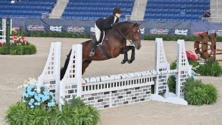 5th place 14 yo Equitation on Charolette  Lillian Valiquette [upl. by Atinaej]