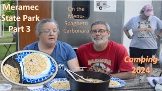 Meramec State Park 3 Fisher Cave Tour and Spaghetti Carbonara [upl. by Inkster]